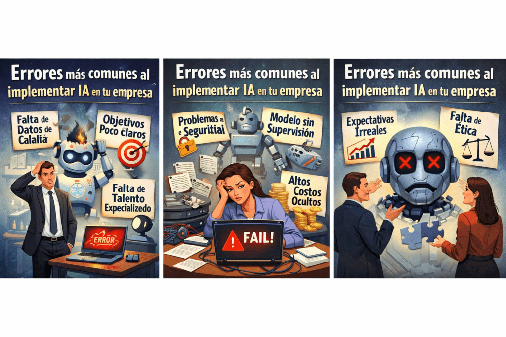 Errores al implementar IA